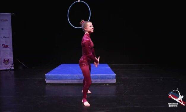 Czech aerial hoop open 2024 – Vanessa Langova